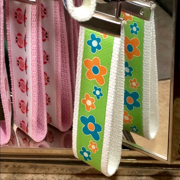 🏷️ Boutique Handmade Canvas Durable Keychains - Loop Multicolor & Pattern 2/$10 - Picture 6 of 6